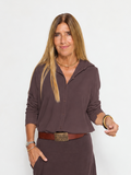 Camisa Lea · Cacao