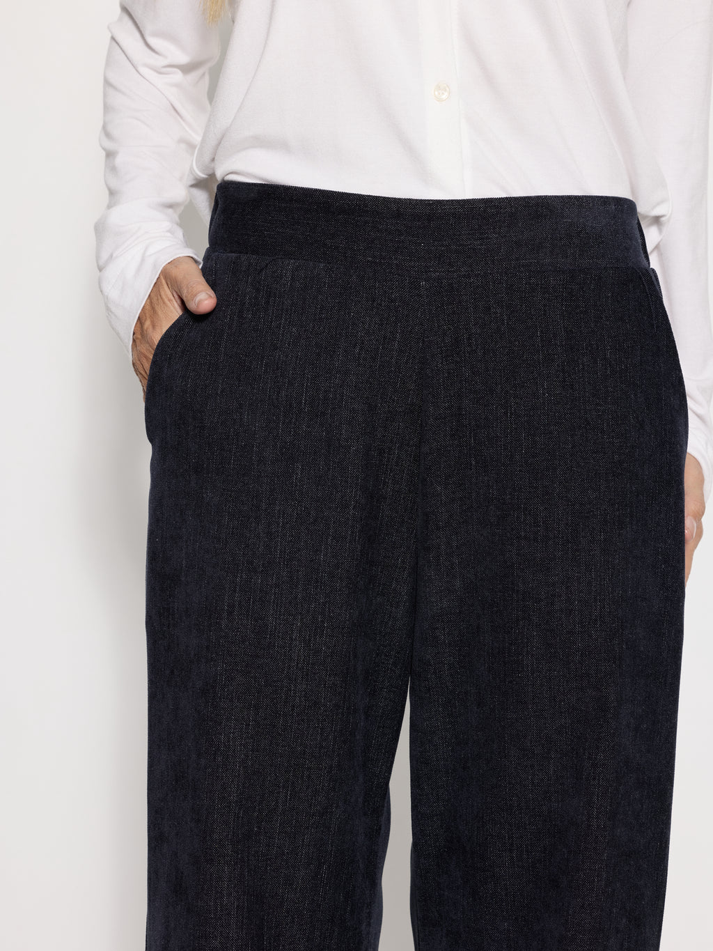 Pantalón Micropana · Marino