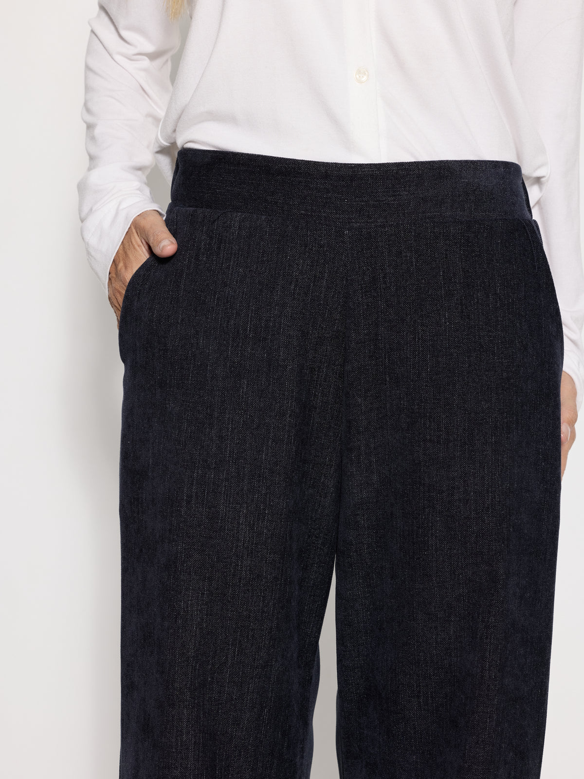 Pantalón Micropana · Marino