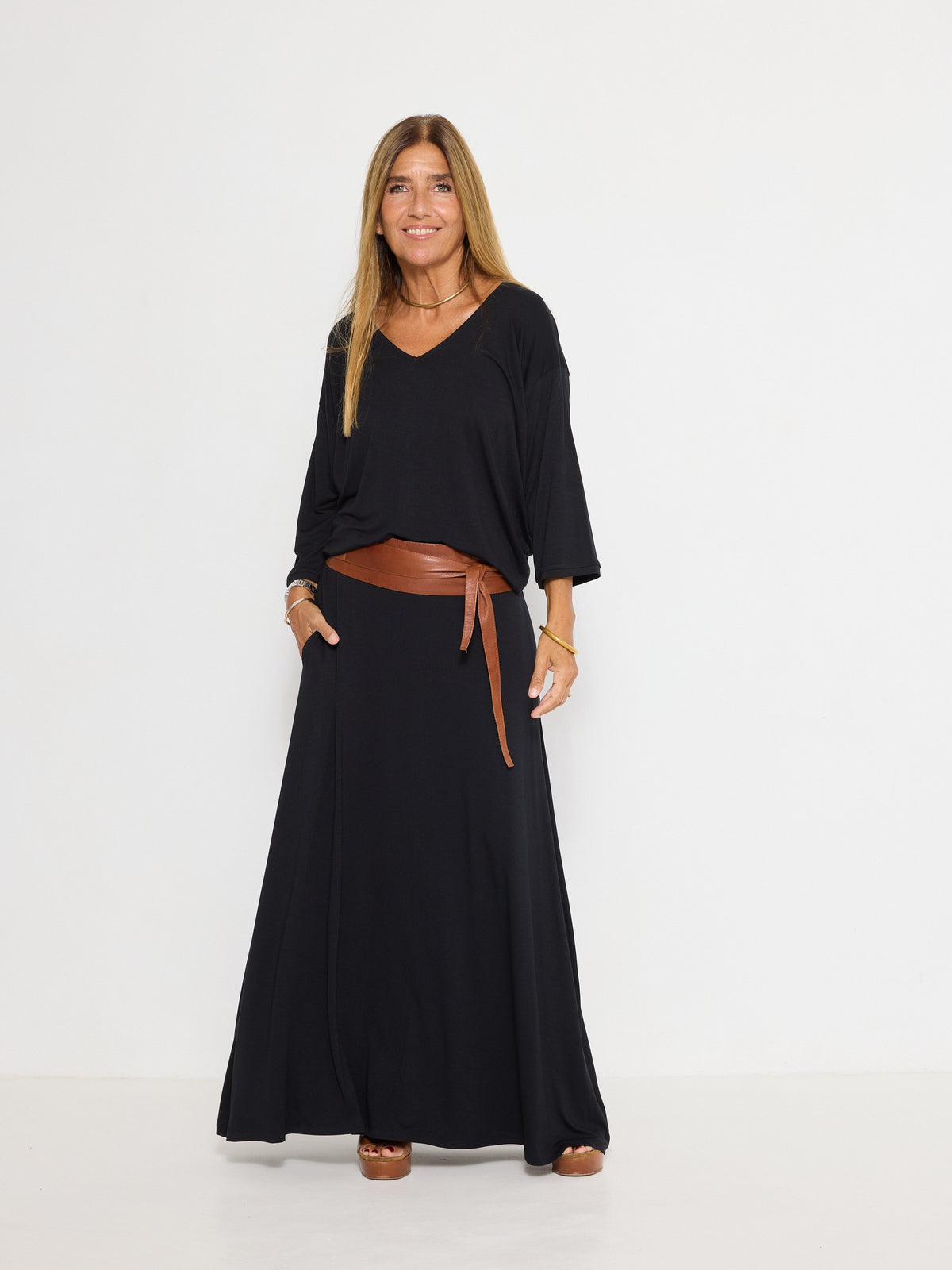 Falda Lea · Negro · 1