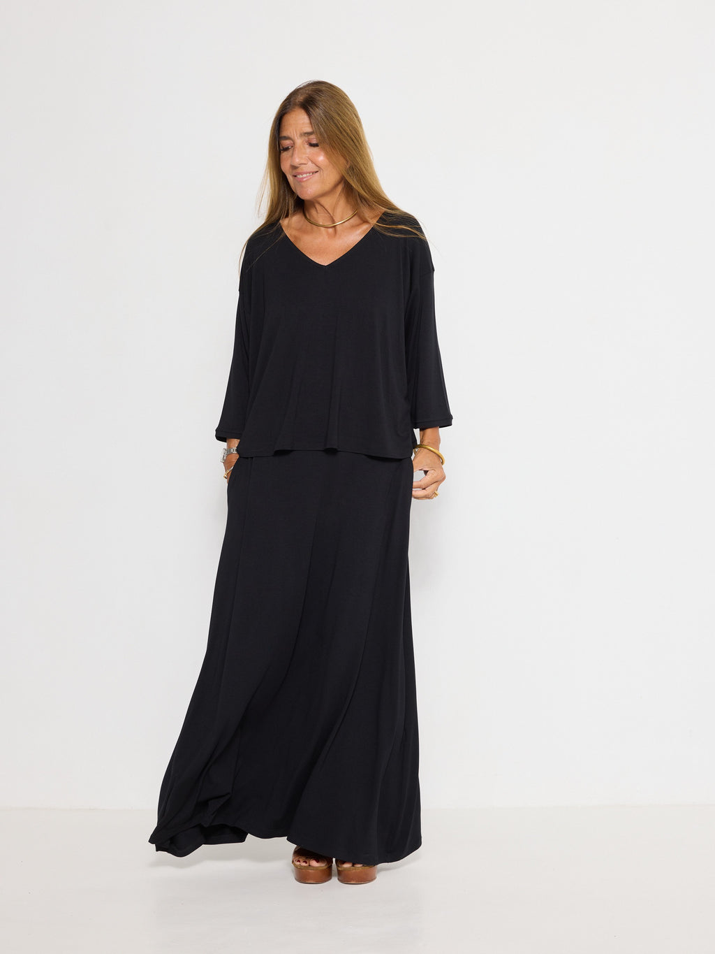 Falda Lea · Negro · 6