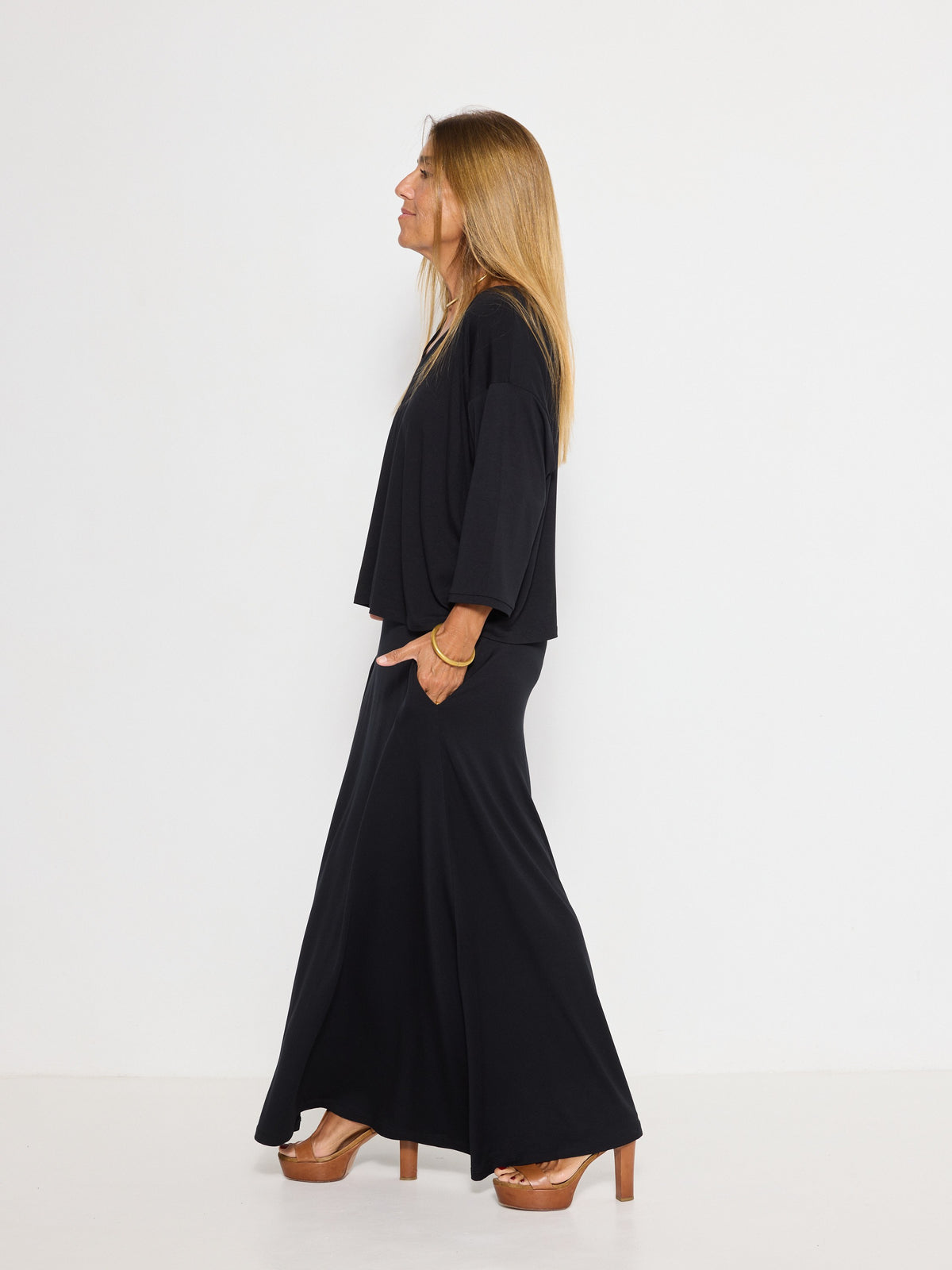 Falda Lea · Negro · 4