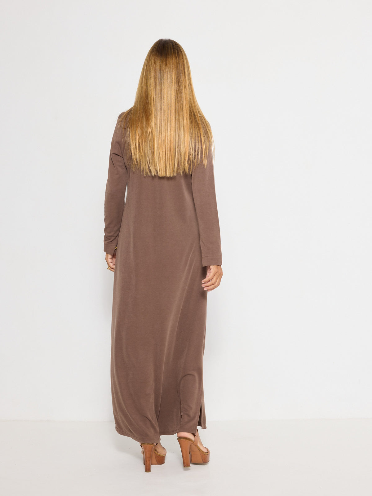 Vestido Duna · Tabaco · 3
