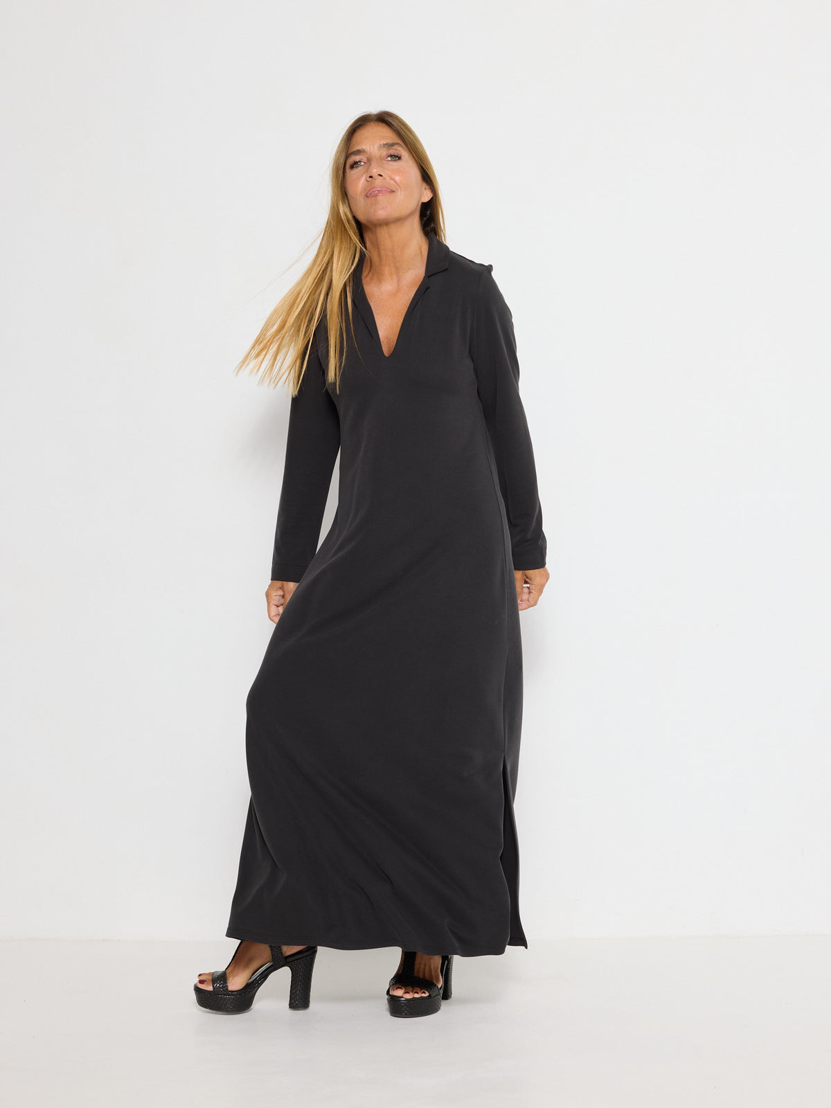 Vestido Duna · Negro · 5