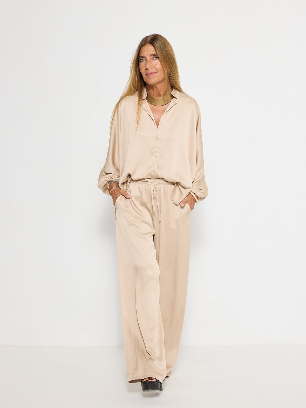 Pantalón Sira · Champán · 5