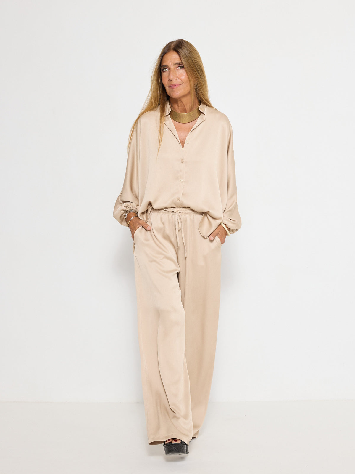 Pantalón Sira · Champán · 5