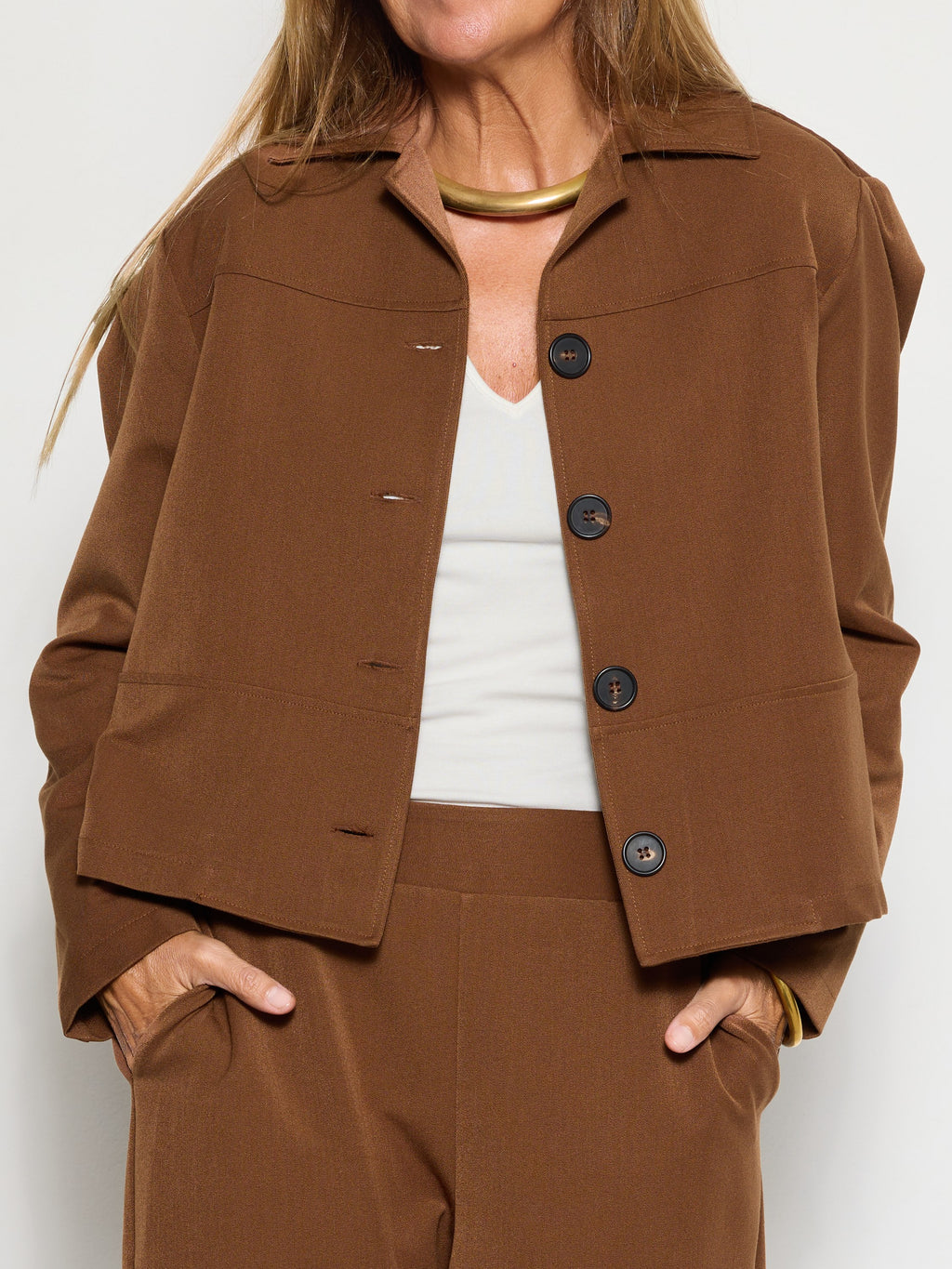 Chaqueta Dua · Terracota · 2