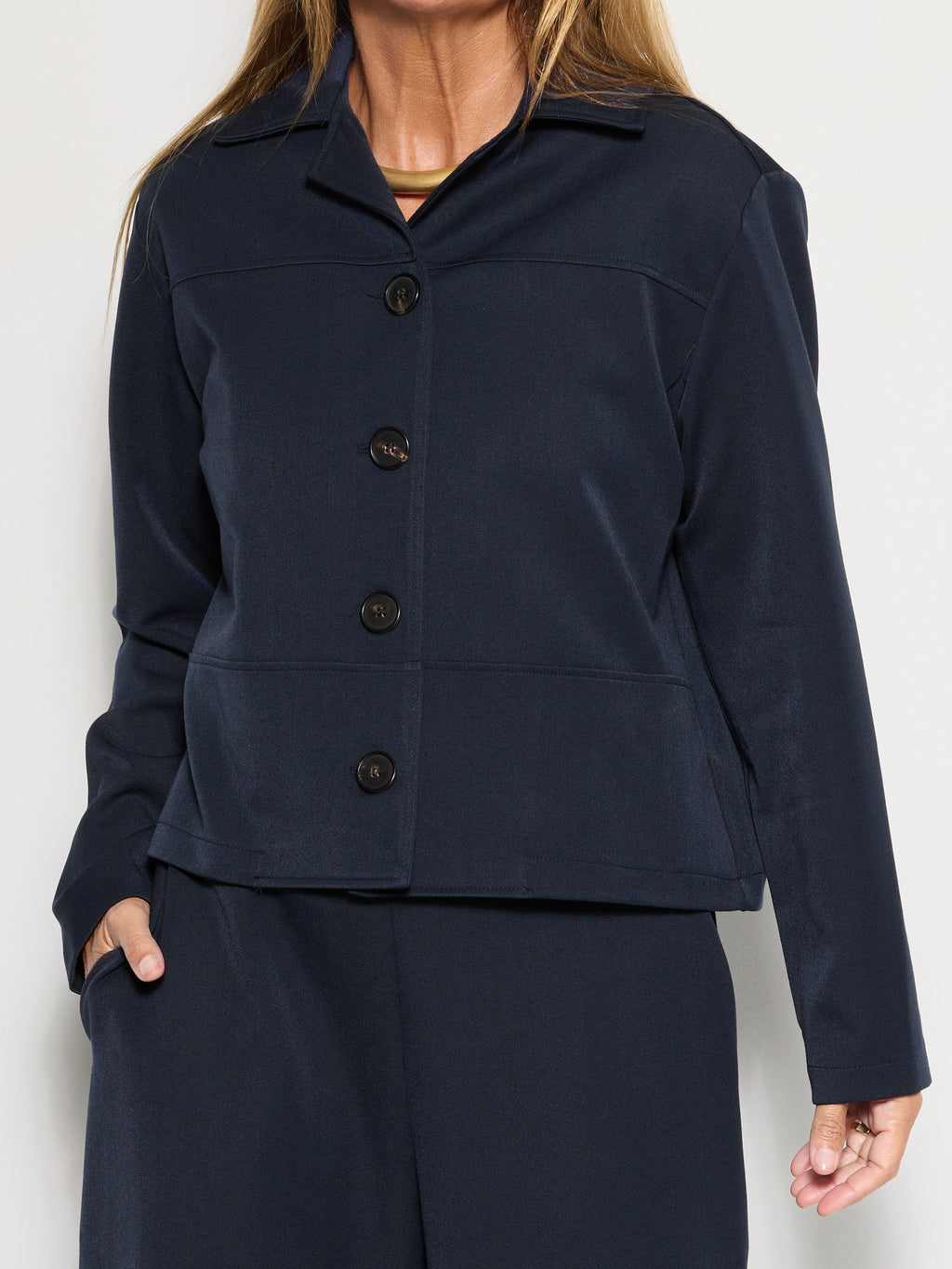 Chaqueta Dua · Marino · 2